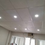 Recessed lighting in drop ceiling