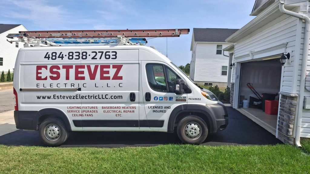 Estevez Electric LLC's van