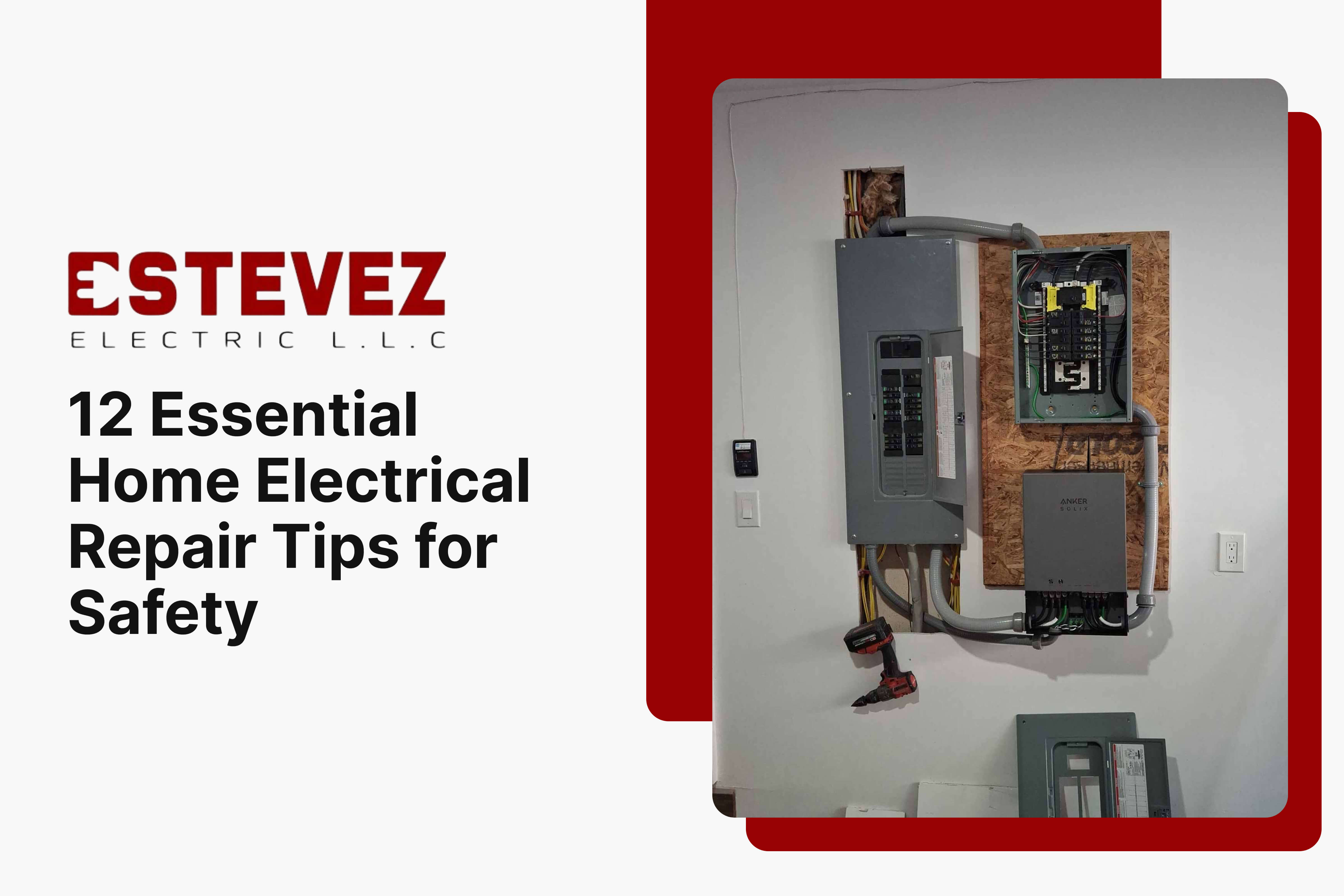 12 Essential Home Electrical Repair Tips for Safety