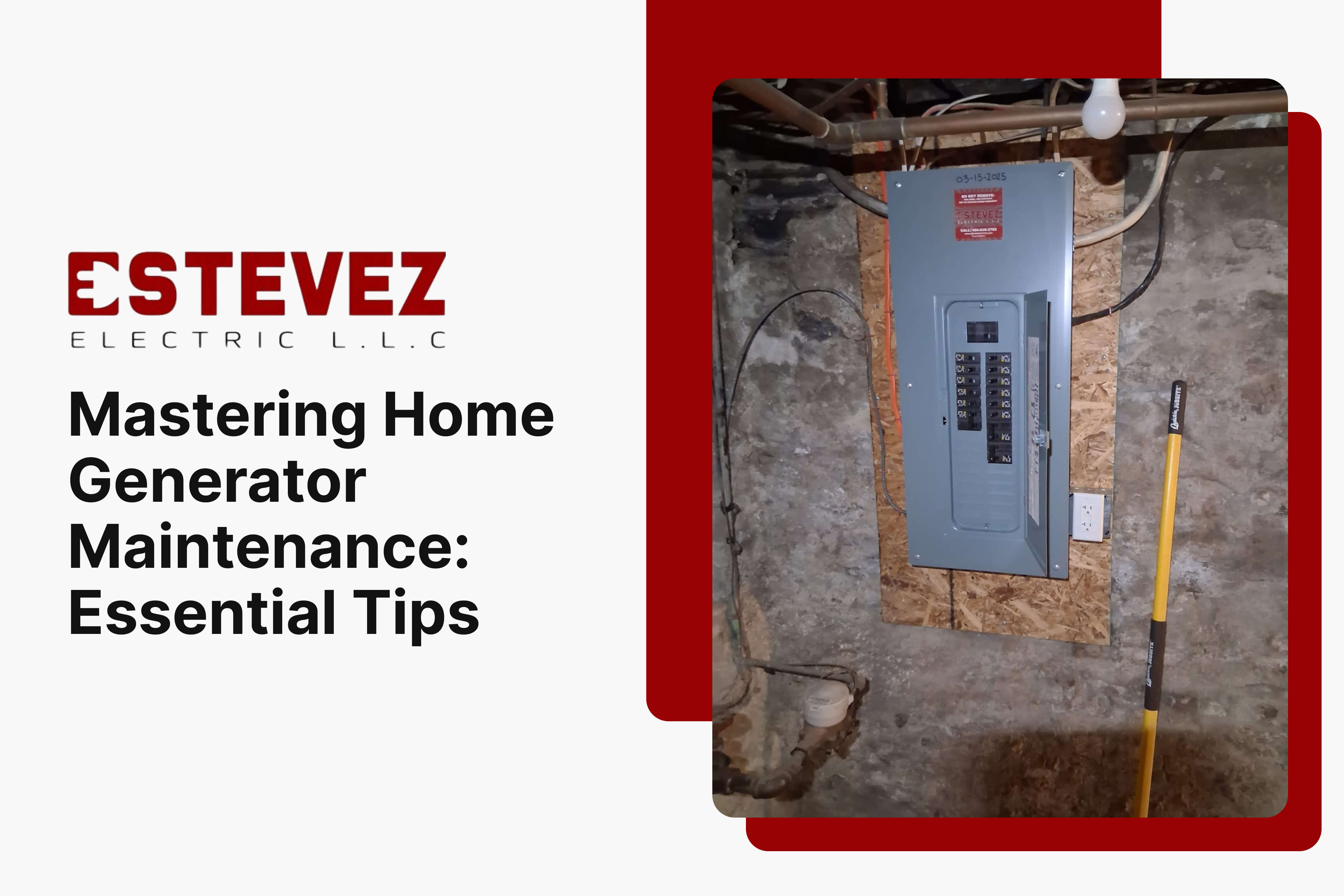 Mastering Home Generator Maintenance_ Essential Tips