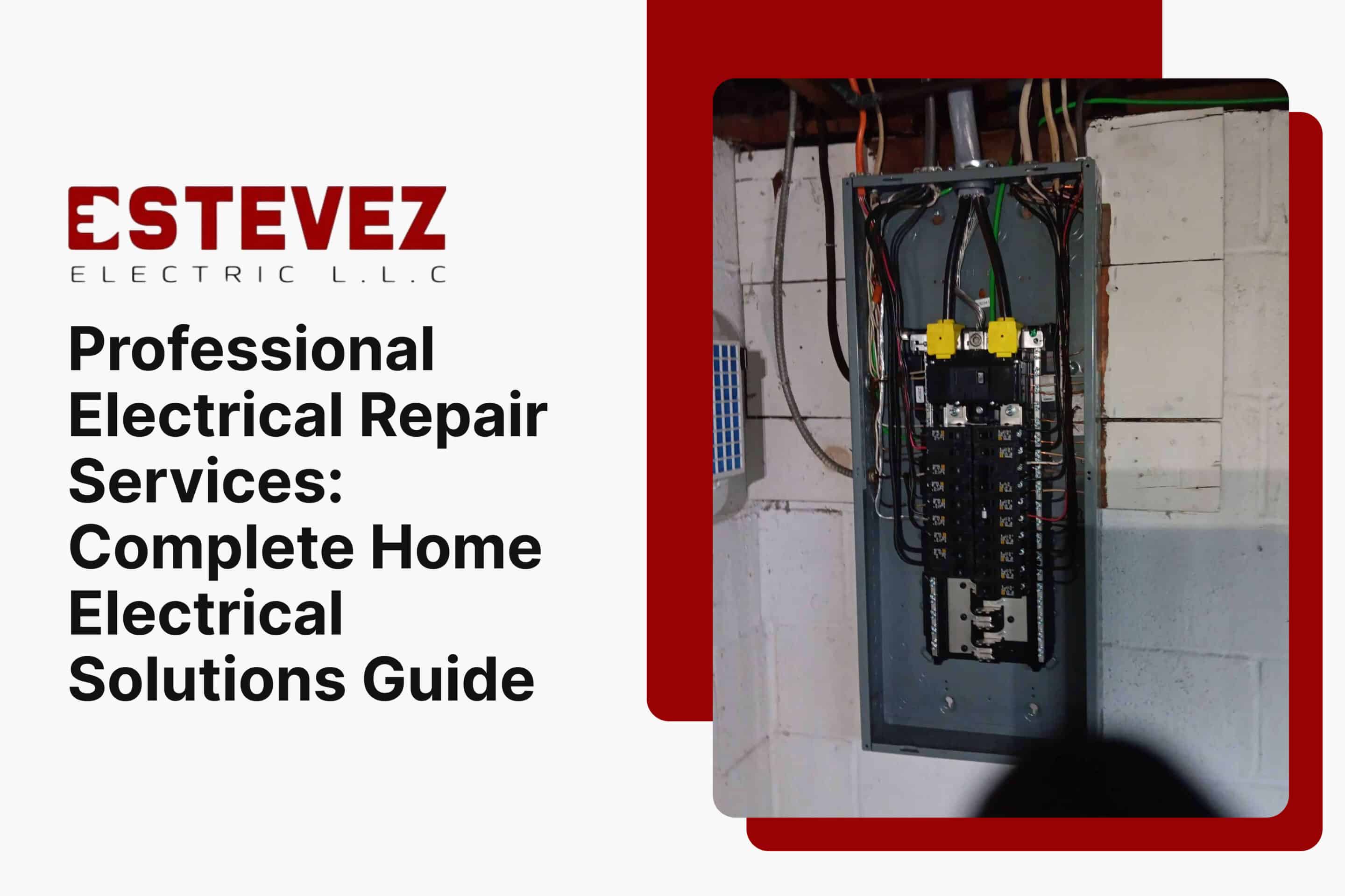 Professional Electrical Repair Services: Electrical Solutions Guide ...